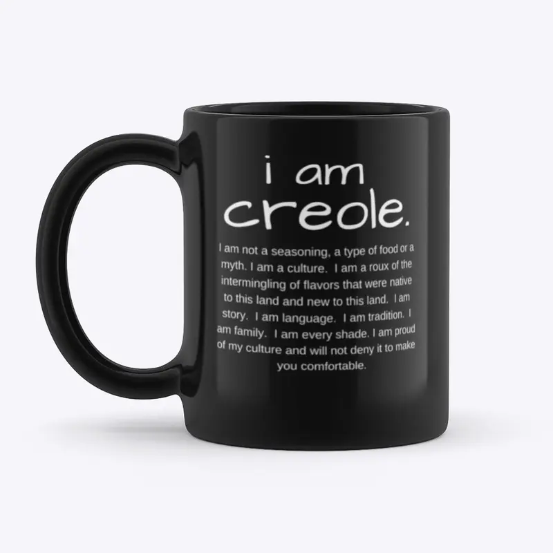 I am Creole