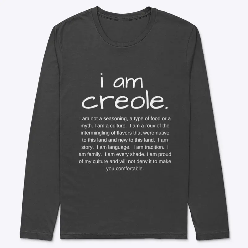 I am Creole